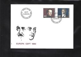 1980 - FDC - Europamarke