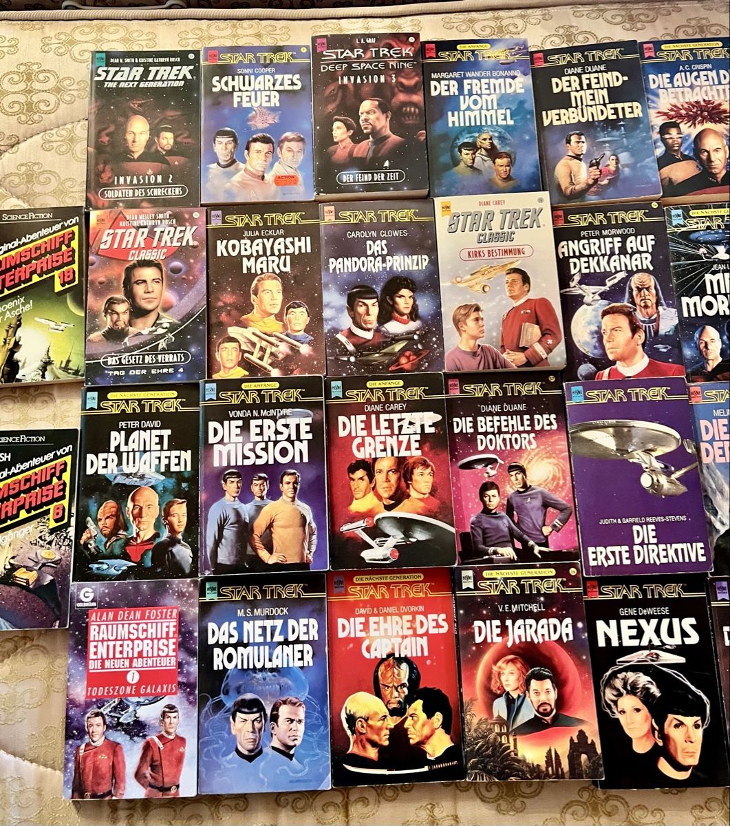 Bücher: Star Trek Classic: Sammlung 33 Bücher – Gebraucht aus Bern von zanie 2