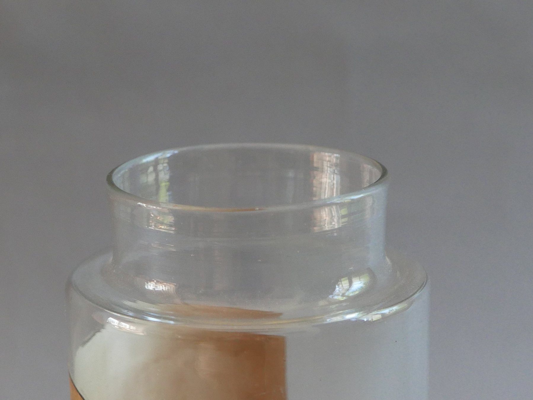 Verres: ANTIKE APOTHEKER-DOSEN GLAS 19. JH. – D'occasion à Balgach par Zwischenraum 3
