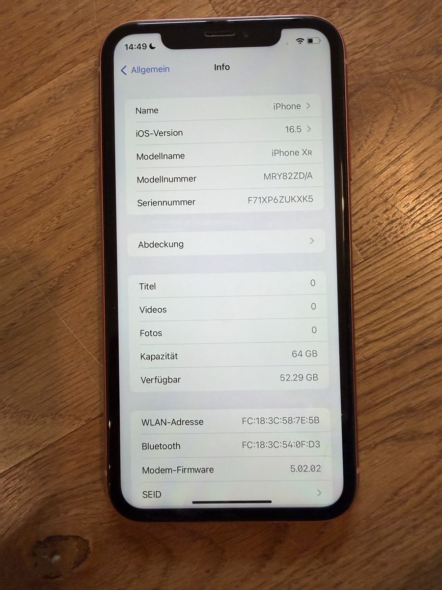 Apple Telefoni cellulari / Smartphones: iPhone XR, Coral, 64GB – Usato da Oberkirch LU venduto da LoVelo3 7