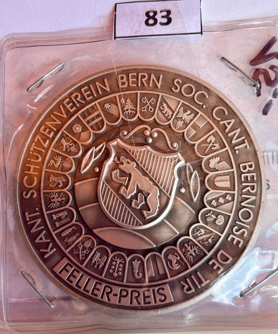 Medaillen: (BM) Médaille N°83 – Gebraucht aus Erlach von Net-Coins