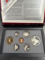 Kanada Münzset 1990 Proof Elizabeth II im Etui