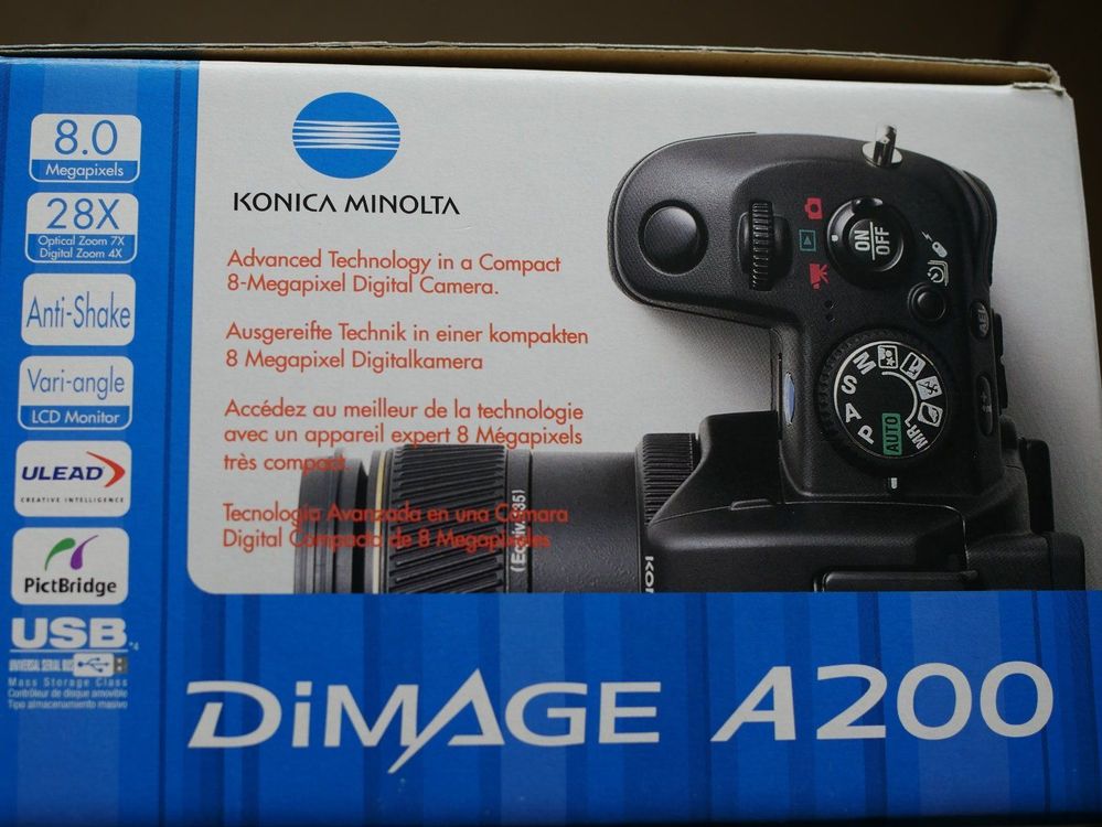 Konica Minolta Dimage A200 | Kaufen auf Ricardo
