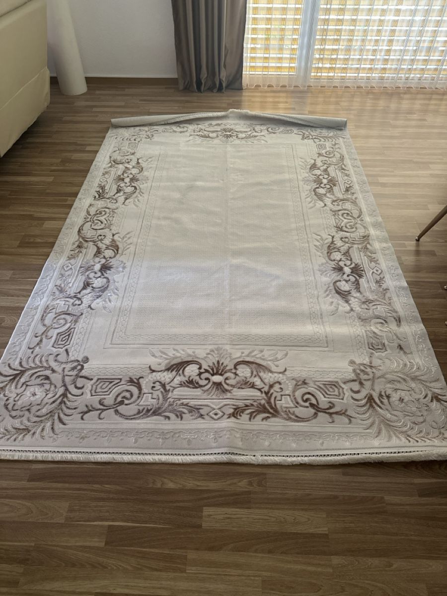 Tappeti: Orientteppich beige braun gemustert gebraucht – Nuovo (secondo la descrizione) da Zürich venduto da Elektrike3 1