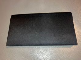 Pochette nera con specchio interno