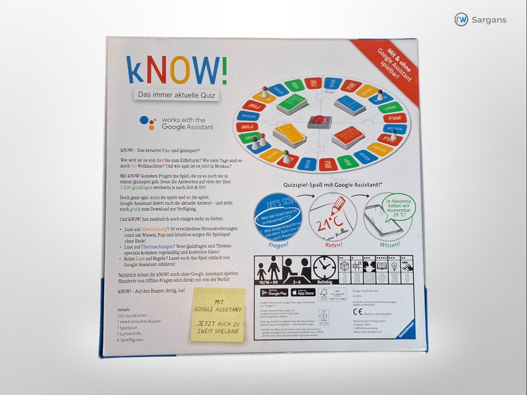 Ravensburger Giochi: RAVENSBURGER Know Spiel – Usato da Sargans venduto da Restwert_Sargans 1