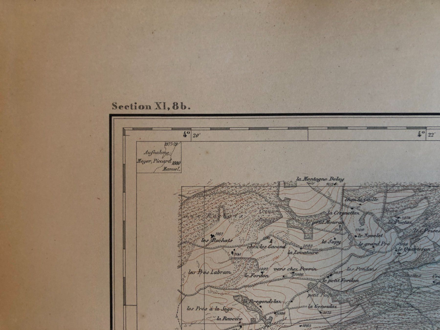 Cartine & Atlanti: Siegfriedatlas Bl. 285: Concise 1887 – Usato da Zürich venduto da allp 3