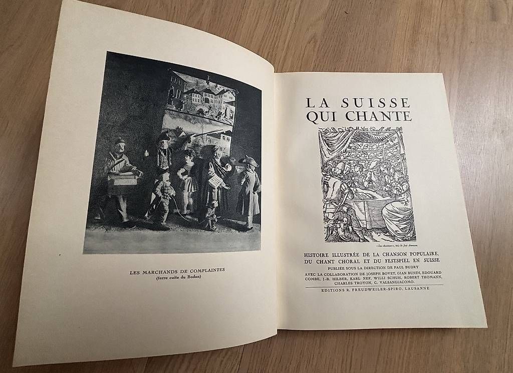 Libri: La Suisse qui chante  – Usato da St-Blaise venduto da Poussinnette01 2