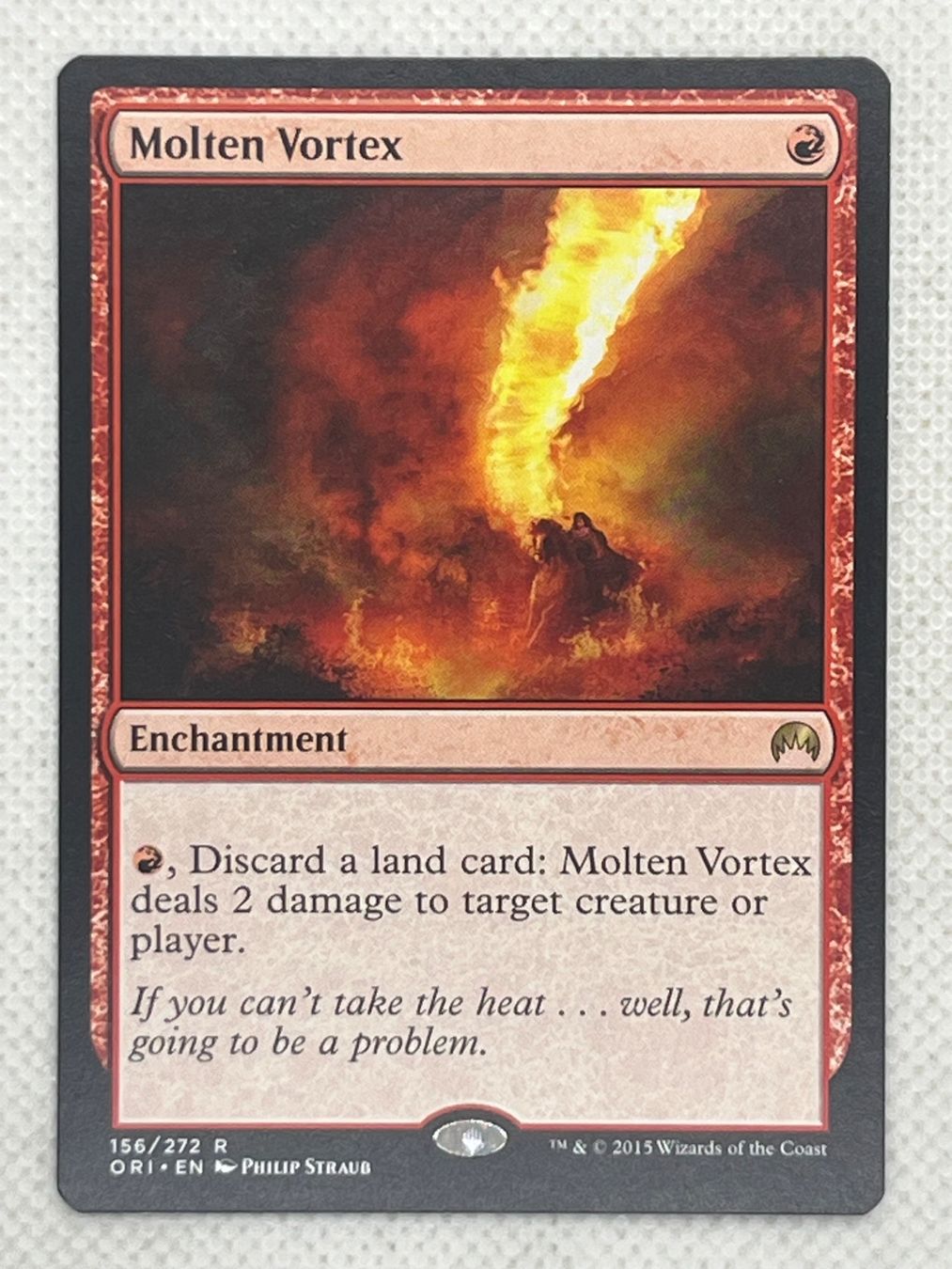 Magic The Gathering Cartes à collectionner: MTG Molten Vortex ORI 156 Rare – D'occasion à Hinterkappelen par Kim1992