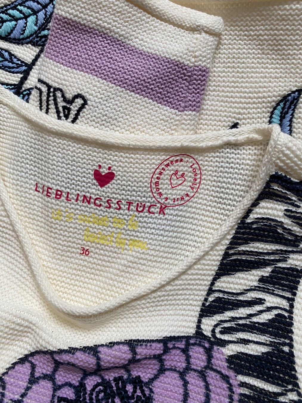 Lieblingsstück Pullover & Sweatshirts: Lieblingsstueck Pullover mit Muster – Gebraucht aus Wallisellen von skorpion-11 5