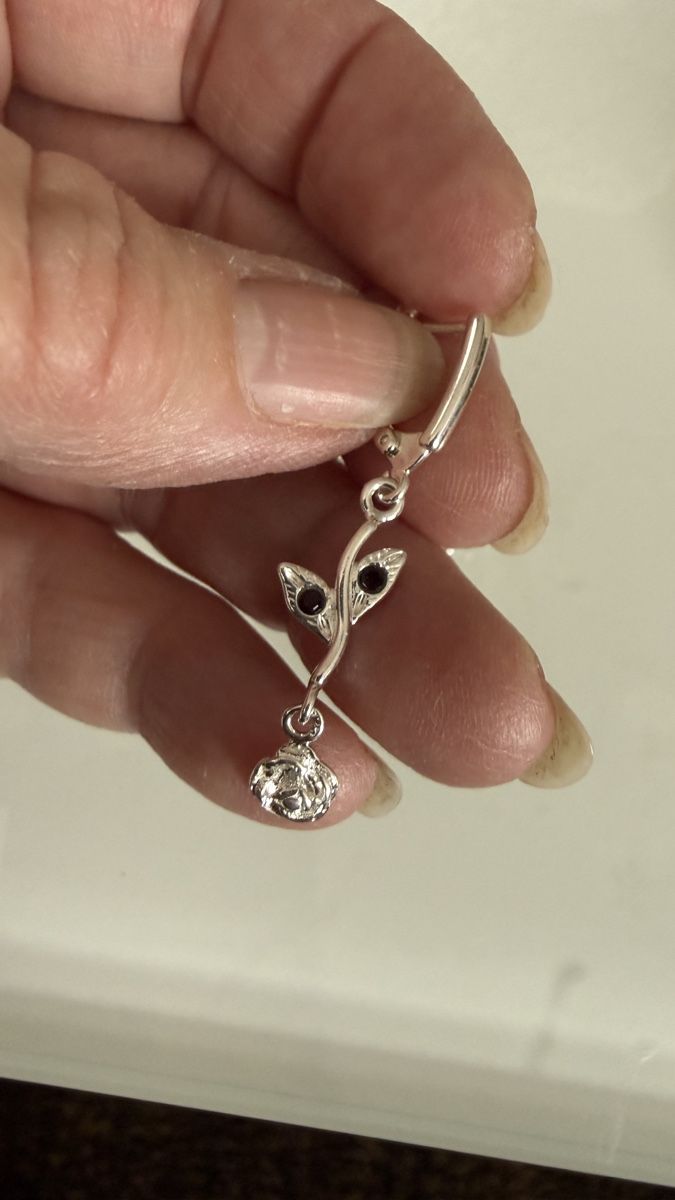 Altri gioielli: Silber- Schmuckset mit Blumenmuster, neuwertig – Nuovo e nell'imballaggio originale da Ebikon venduto da elischka 4