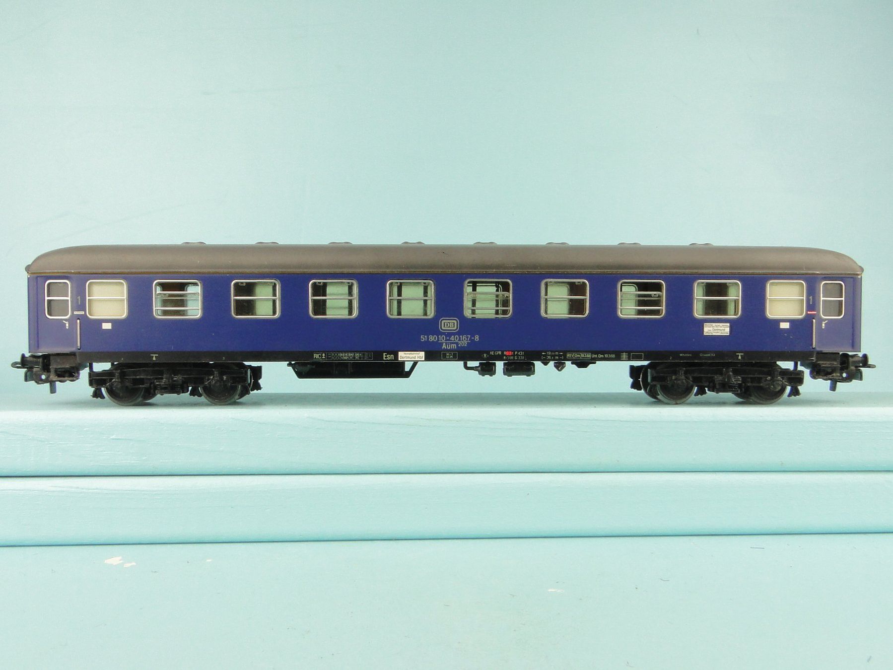 Märklin Modellini di ferrovie: Märklin 4051 DB 1 Kl / Blech – Usato da Bülach venduto da cann11 1