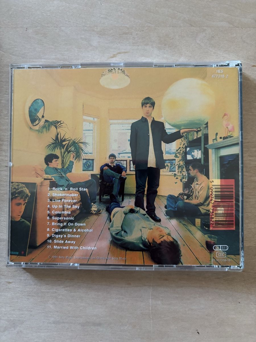 CDs: Oasis - Definitely Maybe (CD) – Gebraucht aus Zürich von Interpol 1
