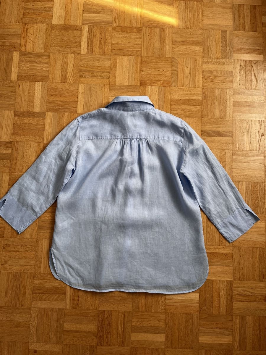Blusen: Damen Bluse hellblau Gr. 38 Leinen – Gebraucht aus Zürich von Kleanthy 4