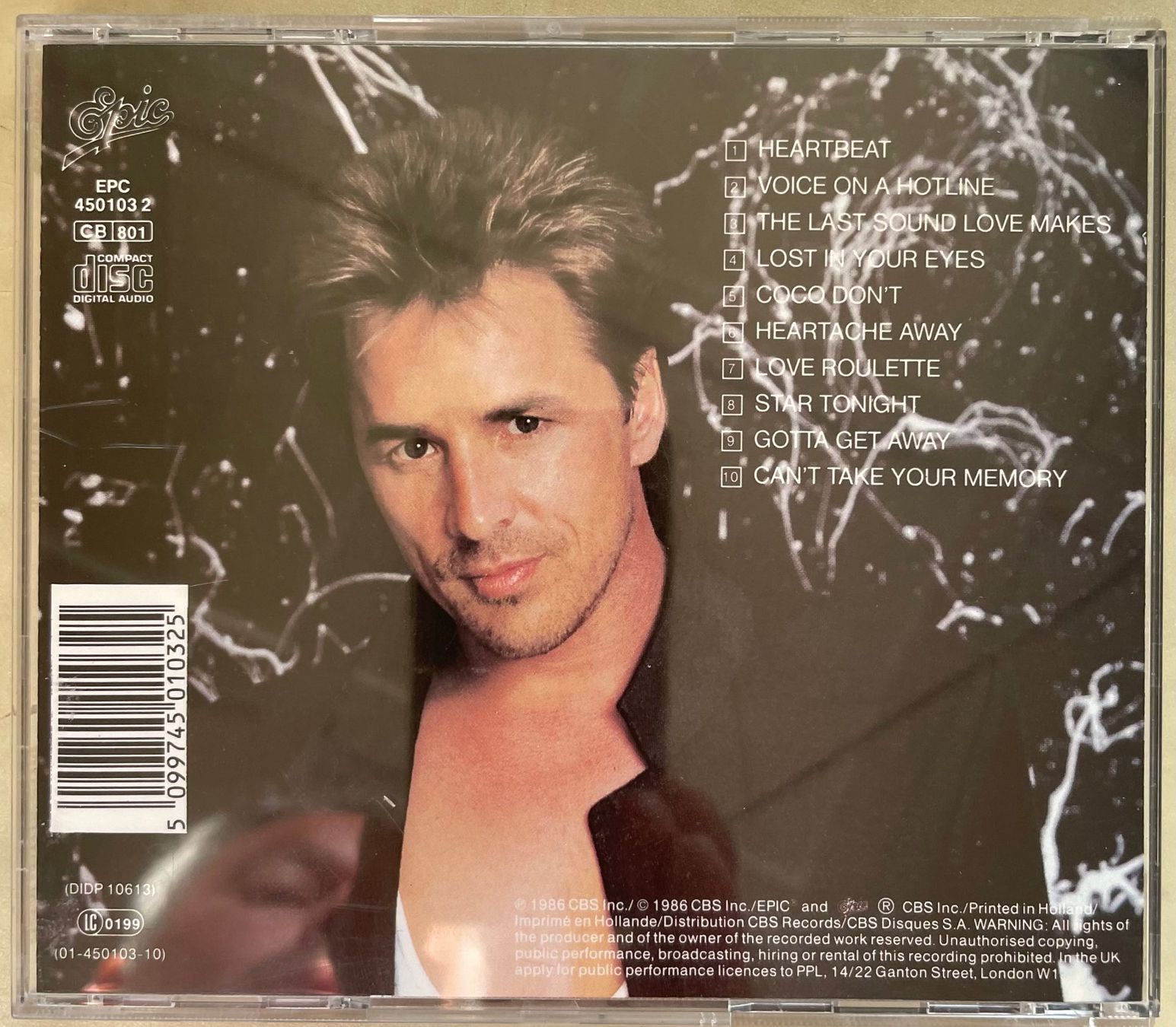 CD: Don Johnson - Heart Beat – Usato da Brunnen venduto da Barfly5 1