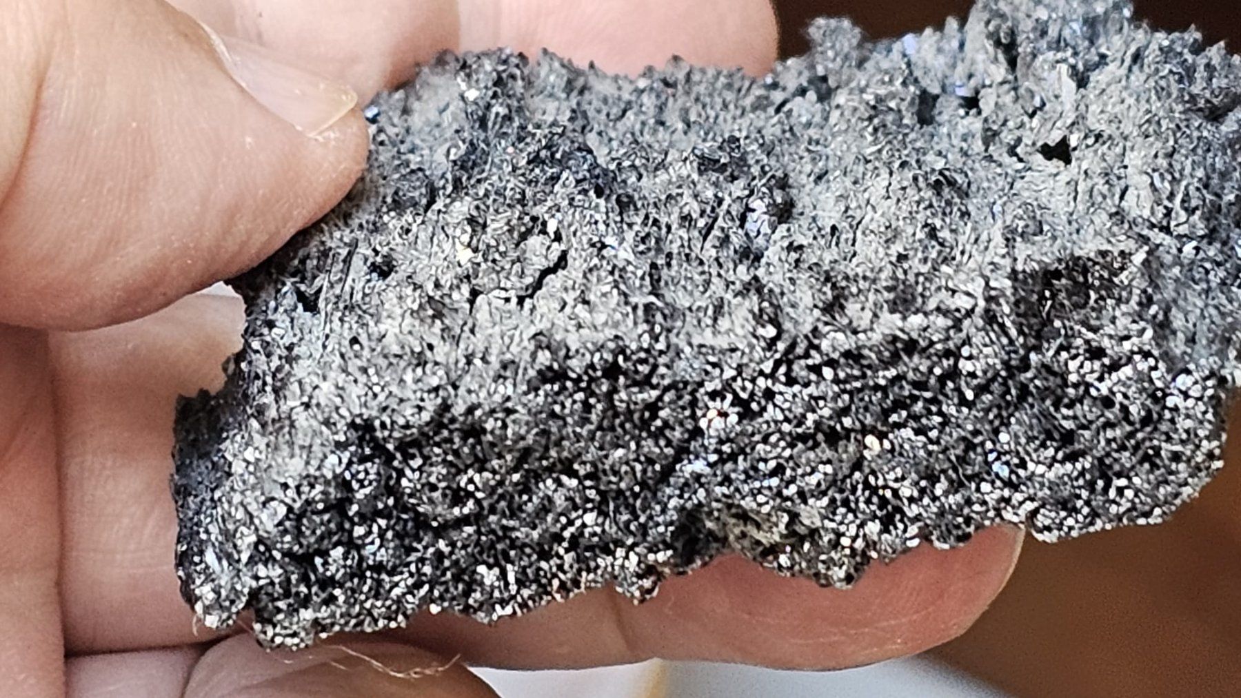 Minerali & Pietre curative: Black Bladed Crystal Fan Specimen – Usato da St-Légier-Chiésaz venduto da nig_dk7p 4