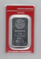 (805) 100 g, Argor, Silberbarren