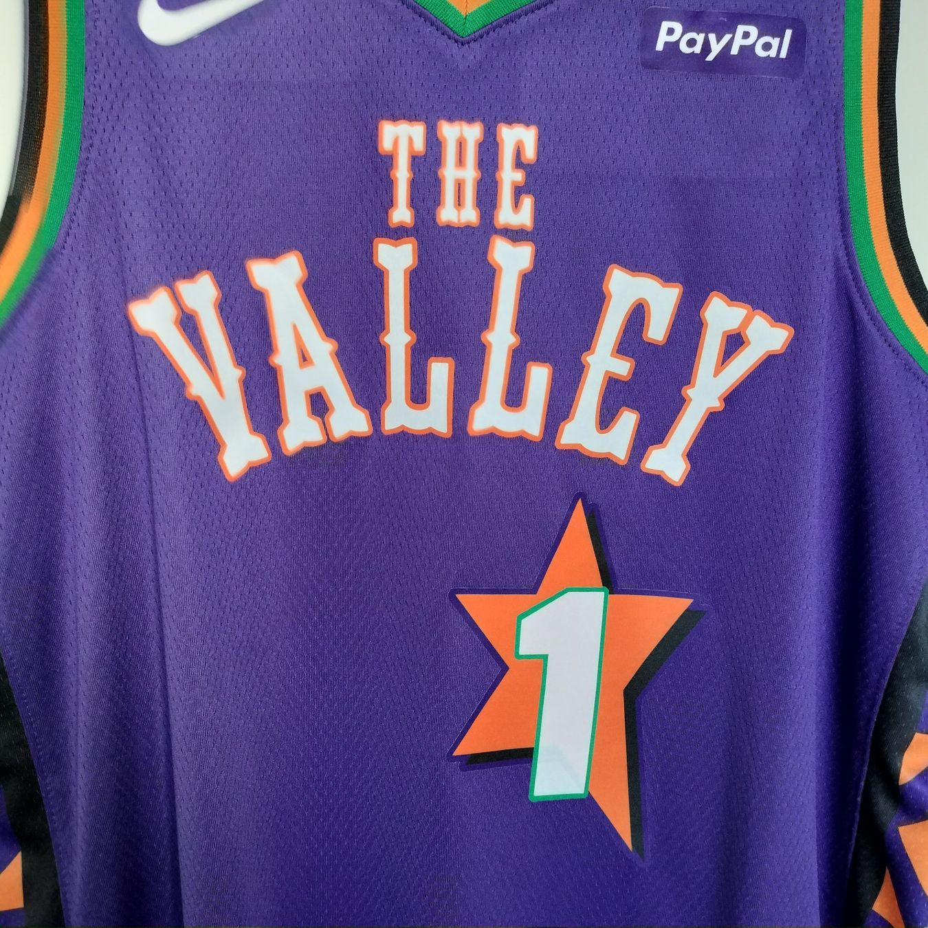 Canottiere & Pantaloni: NBA PHOENIX SUNS Jersey // #1 BOOKER // Gr L – Nuovo (secondo la descrizione) da Bern venduto da SportsMemos 2
