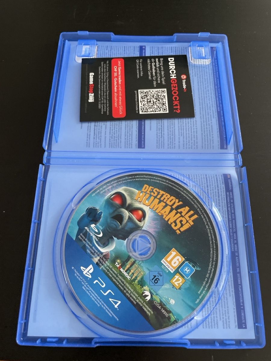 Giochi: Destroy all Humans!Playstation 4 – Usato da Niederlenz venduto da fed_y5mw 2