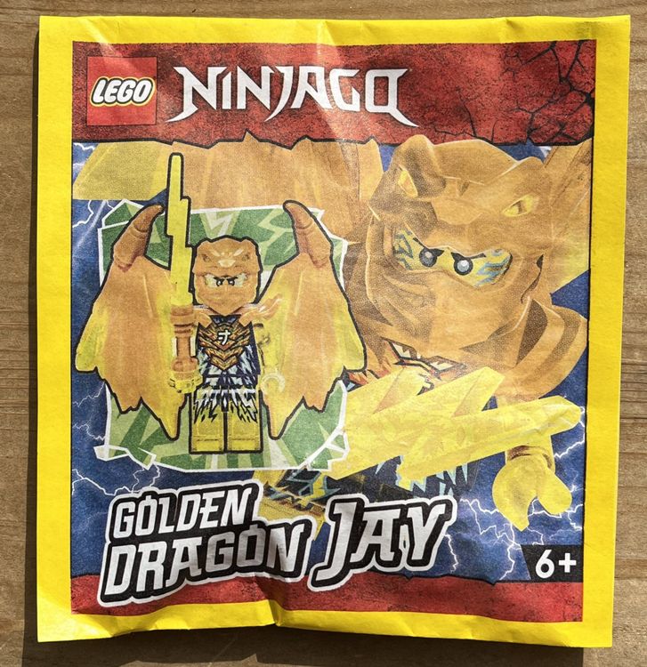 LEGO Ninjago Golden Dragon Jay Polybag Neu 1
