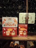 lot de 4 boites en metal
