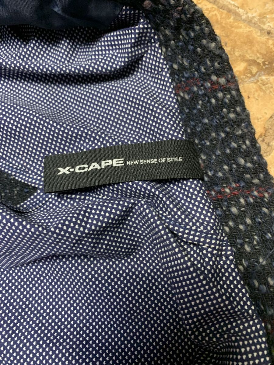Giacche: Blazer uomo X-Cape quadri blu rossa -tgL-chic e elegante – Nuovo (secondo la descrizione) da Gordevio venduto da LanaZimm 4