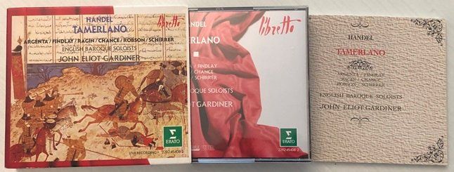 CDs: Händel - Tamerlano (Gardiner) – Gebraucht aus Grüningen von azulamarillo 3