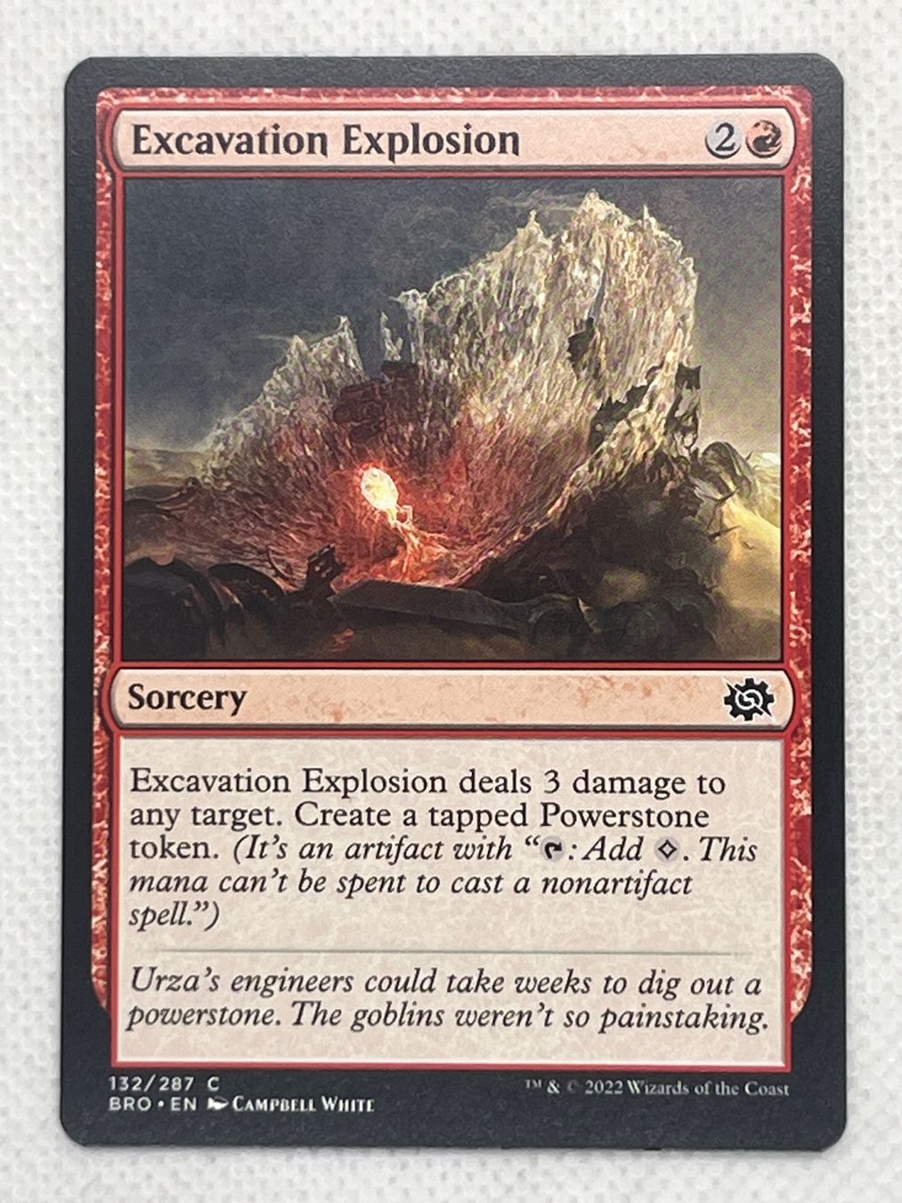 Magic The Gathering Cartes à collectionner: MTG Excavation Explosion BRO 132 Englisch Common – D'occasion à Hinterkappelen par Kim1992
