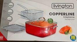 Livington Copperline Eckpfannen-Set (4-teilig)  OVP