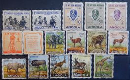 Angola Portugal Kolonie Lot mit alten Werten I