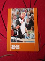 BORIS BECKER D TOP TENNISSPIELER AUTOGRAMMKARTE ANTIK