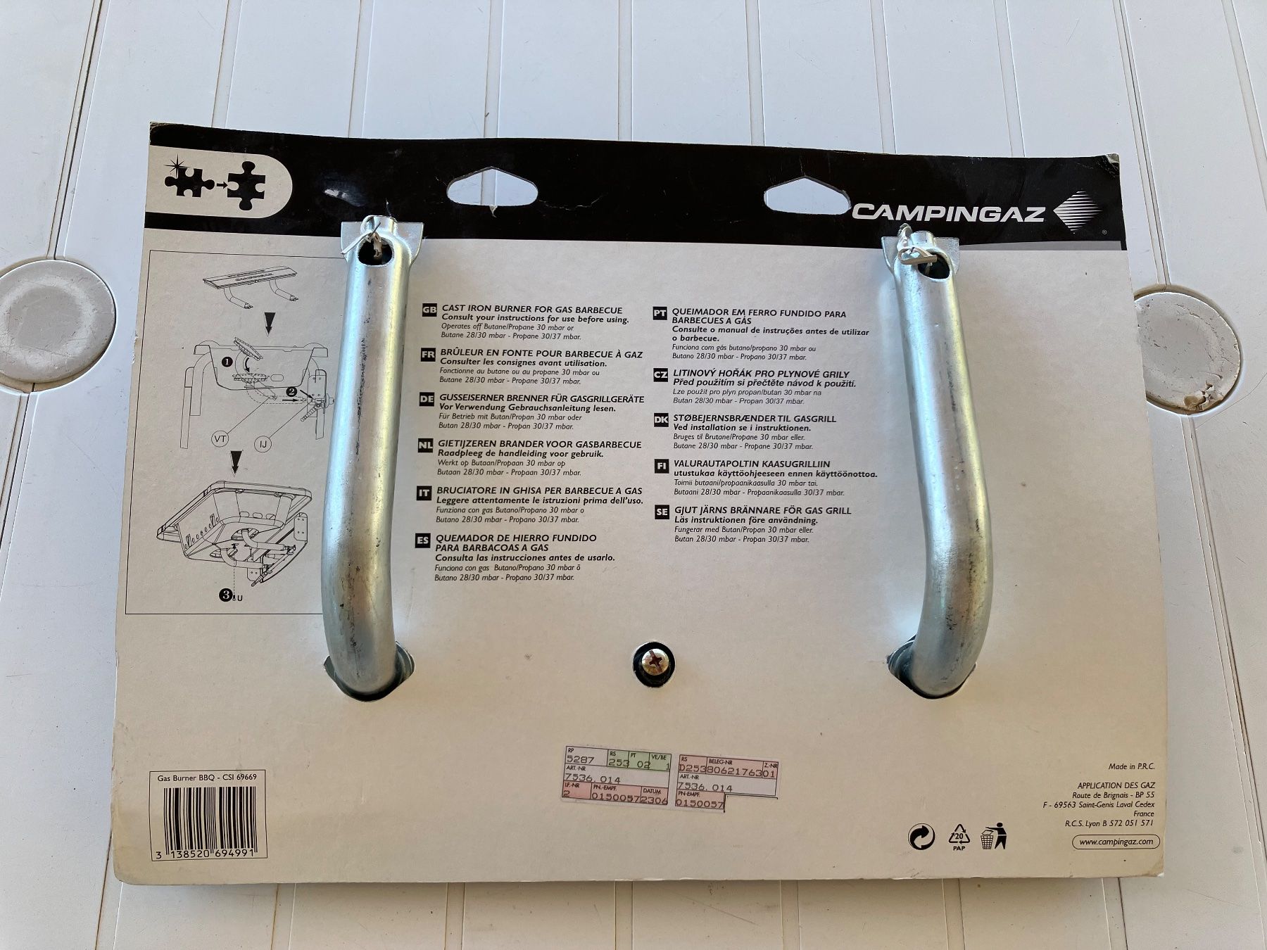 Campingaz Tutti gli attrezzi: Brenner für Campingaz Grill – Nuovo e nell'imballaggio originale da Neunkirch venduto da autoscooter57 6