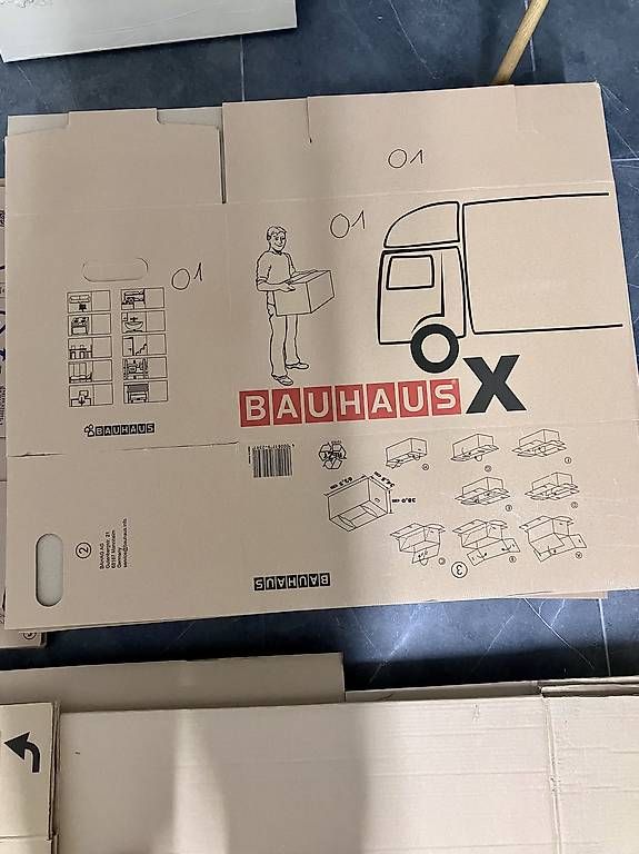 Cartoni: BAUHAUS Umzugskarton Multibox X  – Usato da Baden venduto da Gigelitante 1