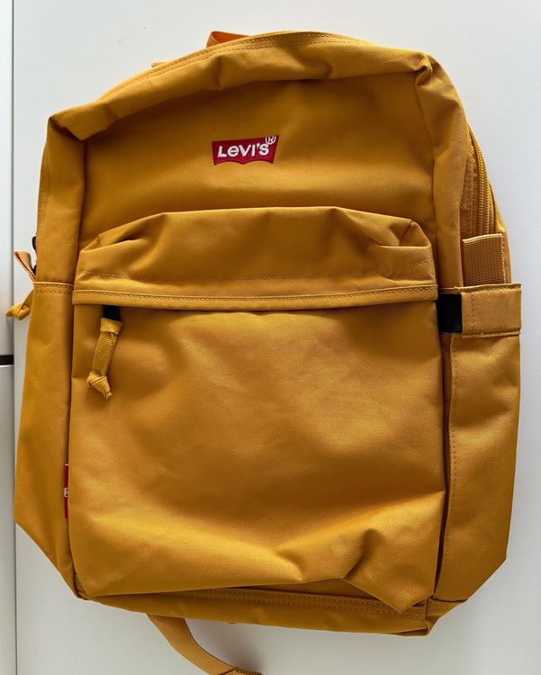Levi‘s Rucksack Standard Issue 16x28x40 cm neu gelb (Neu (gemäss ...