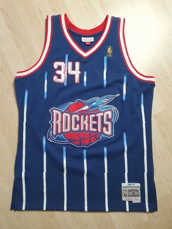 Mitchell & Ness Rockets Olajuwon #34 Retro Trikot Gr. L