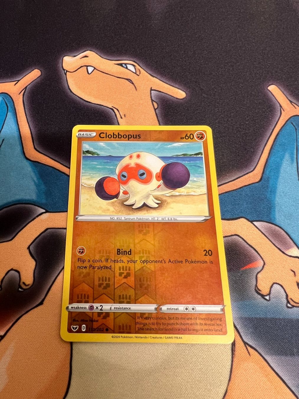 Pokémon Carte collezionabili: Clobbopus (SSH 111) - Reverse Holo - Sword & Shield – Nuovo (secondo la descrizione) da Bülach venduto da Pfrenzel