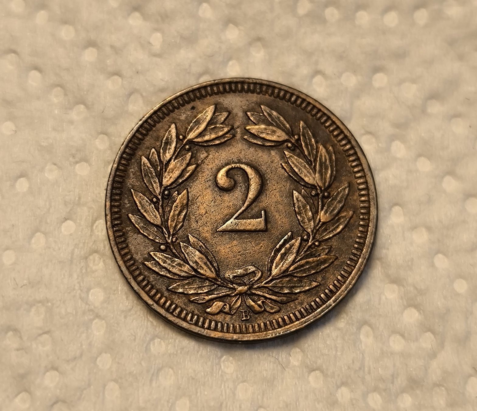 Tutti le monete: 2 Rappen 1897 – Usato da Nyon venduto da AlexKey71 2