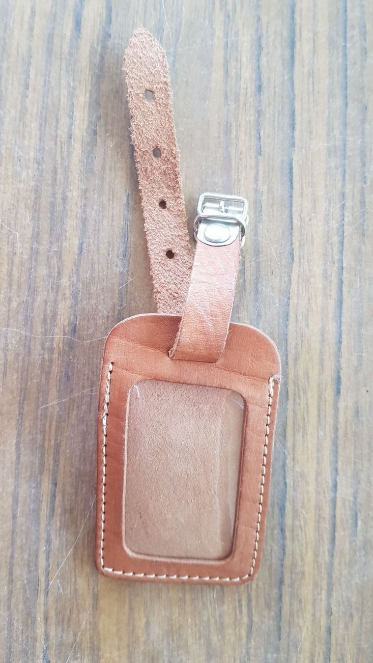 Valigie: Kofferetikett Vintage Leder – Nuovo (secondo la descrizione) da Mörschwil venduto da wunderkiste44 2