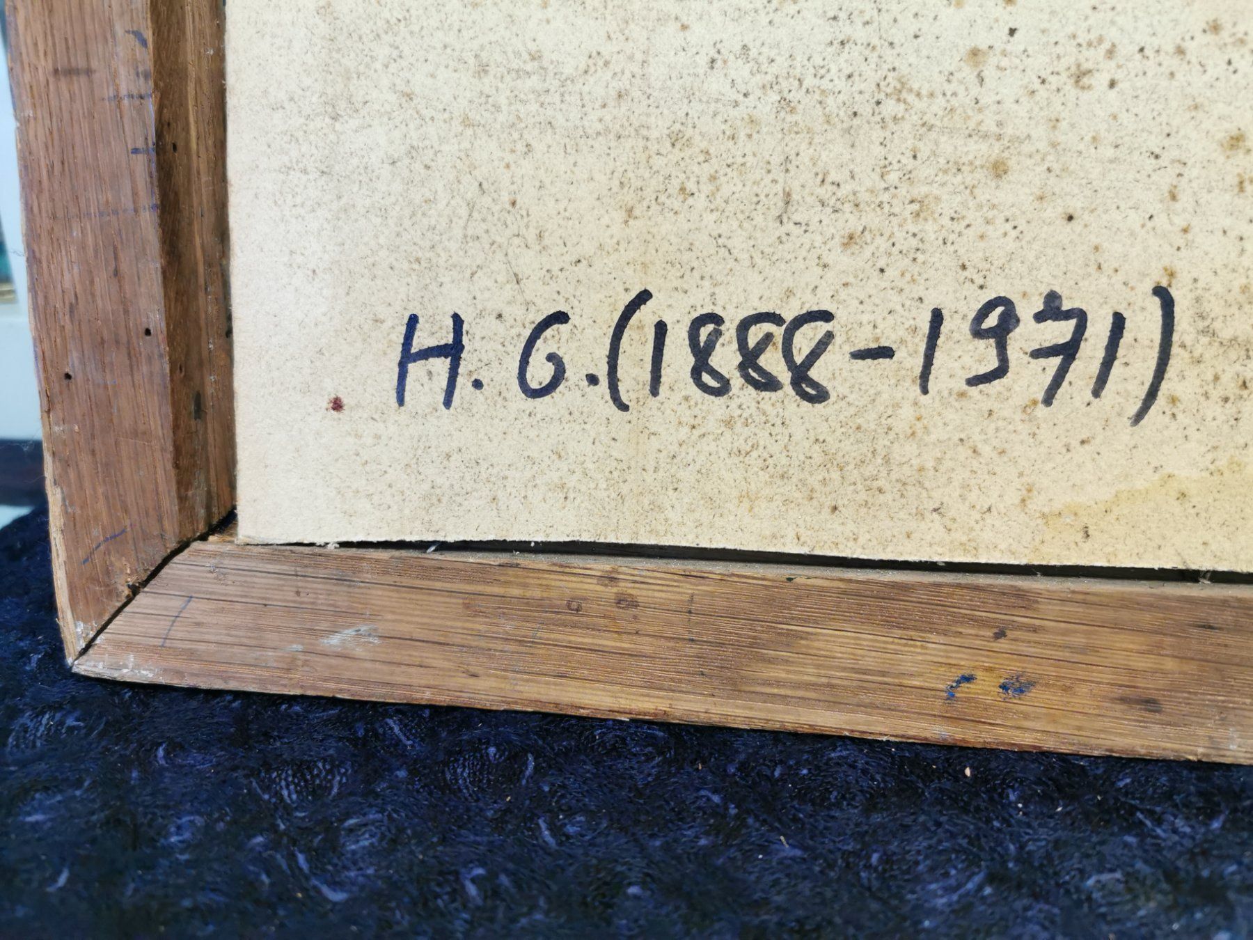 Gemälde: HENRI GOERG (1888-1971) – Gebraucht aus Genève von Qanil77 6