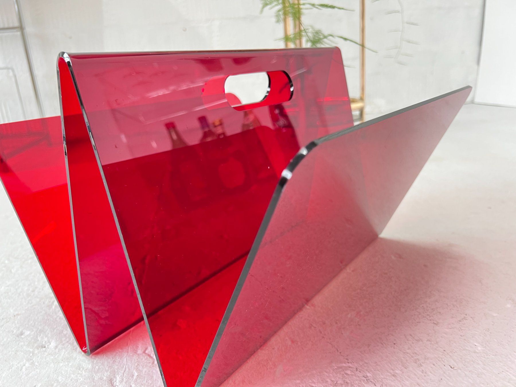 Altro per la casa: Acryl - Plexi Zeitungsständer - 80er Jahre – Usato da Walzenhausen venduto da stilvollwohnen 6