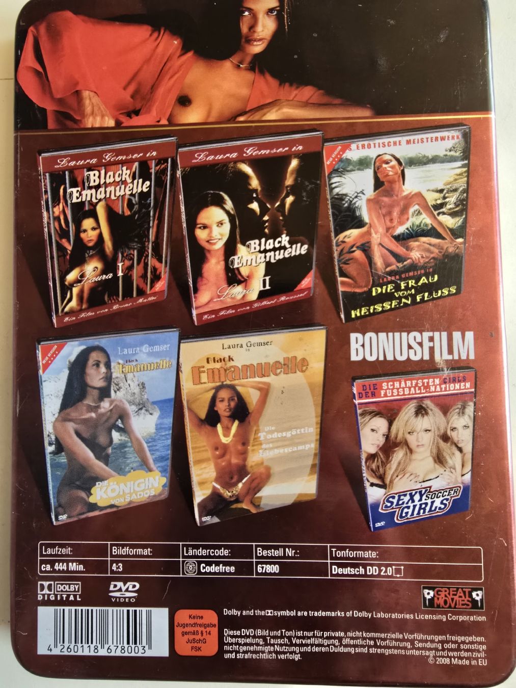 Tutti i DVDs: DVD Box Black Emanuelle Laura Gemser gebraucht – Usato da Oberbüren venduto da Elk2025 1