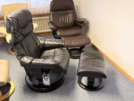 Stressless Sessel mit Hocker Reno mit 80% Rabatt‼️