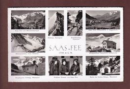 SAAS-FEE - 9 Bilder - 1956