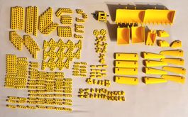 6.6 kg LEGO Technic + Plates pièces diverses en bon état
