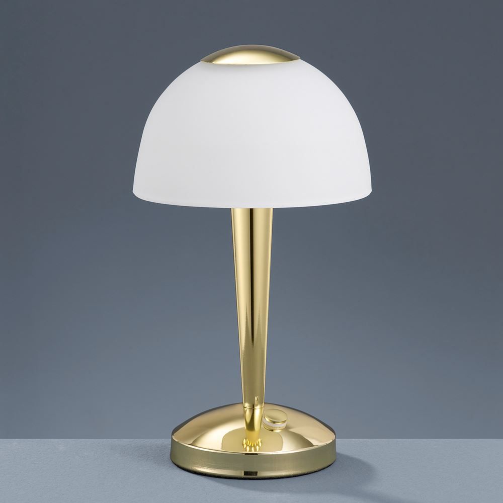 Lampade: LED Tischleuchte. Messing, 28 cm Höhe – Nuovo (secondo la descrizione) da Kreuzlingen venduto da Smart-Light
