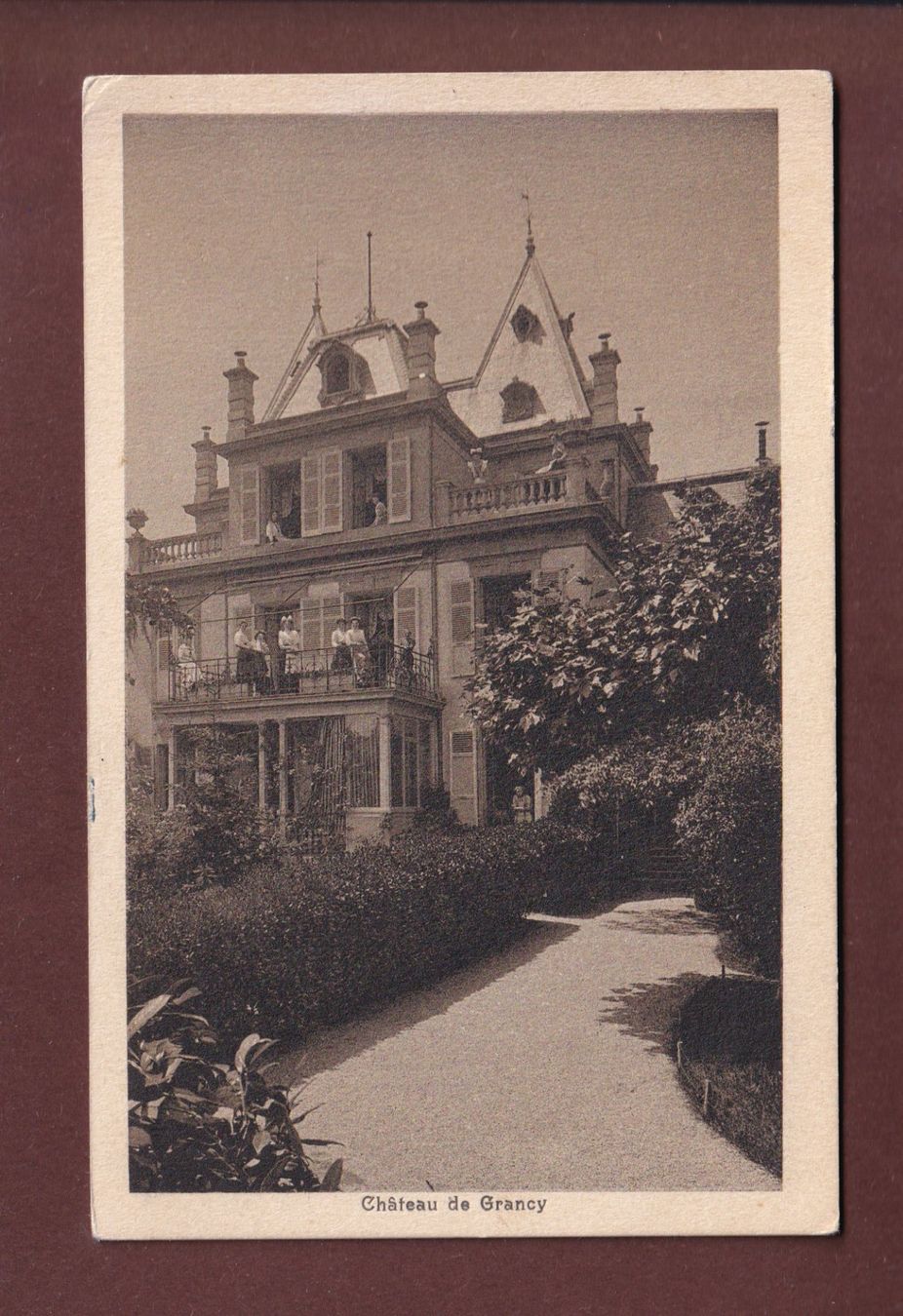 Cartes postales: LAUSANNE - Château de Grancy – D'occasion à Pully par nicecards