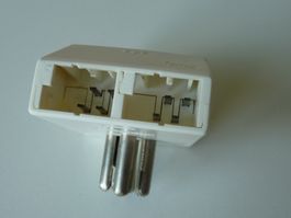 Telefon Adapter von 4-polig auf  2x T+T83 Reichle ZA90 +4pol
