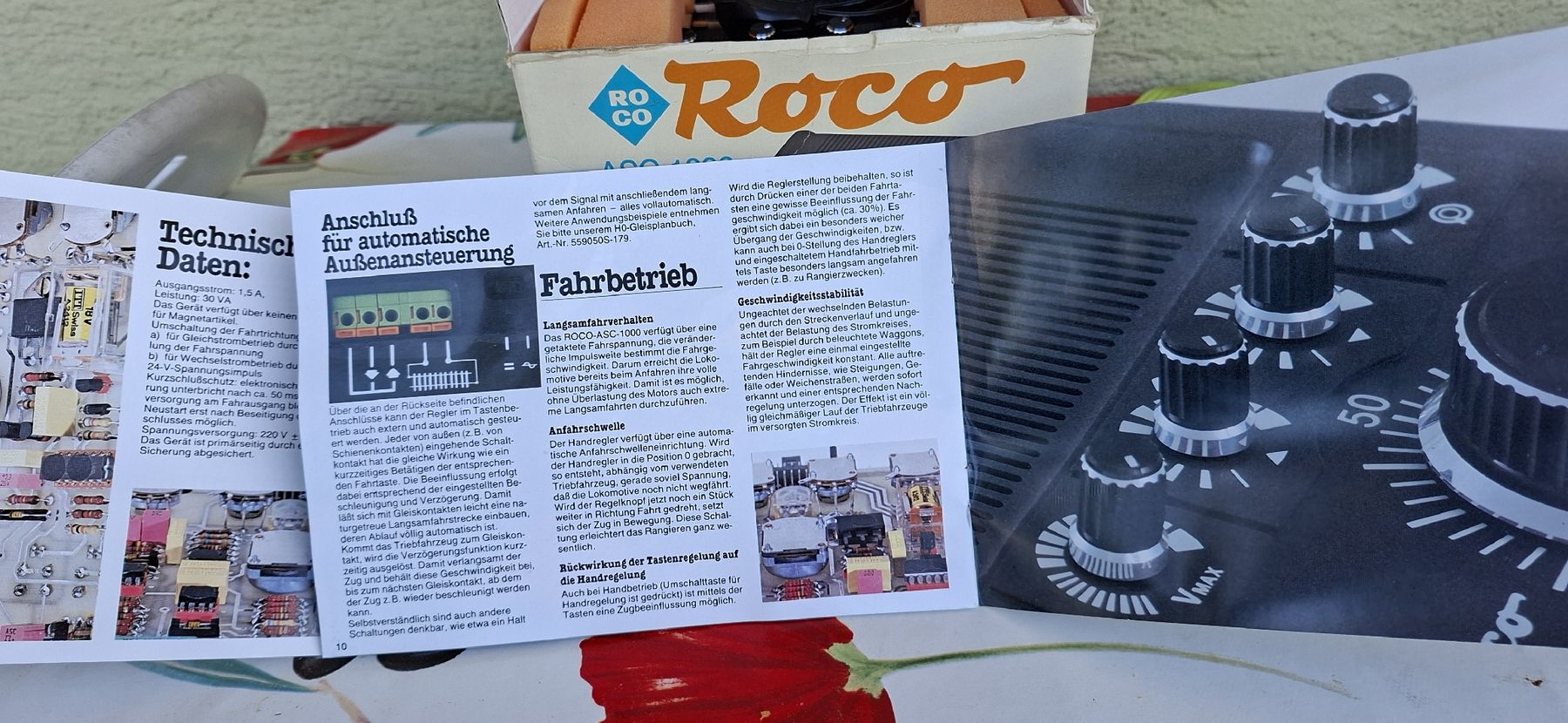 Batterie, Caricabatterie & Alimentatori: Roco ASC 1000 - Module de Commande, Etat Impeccable! – Nuovo (secondo la descrizione) da Les Avants venduto da cenovis02 5