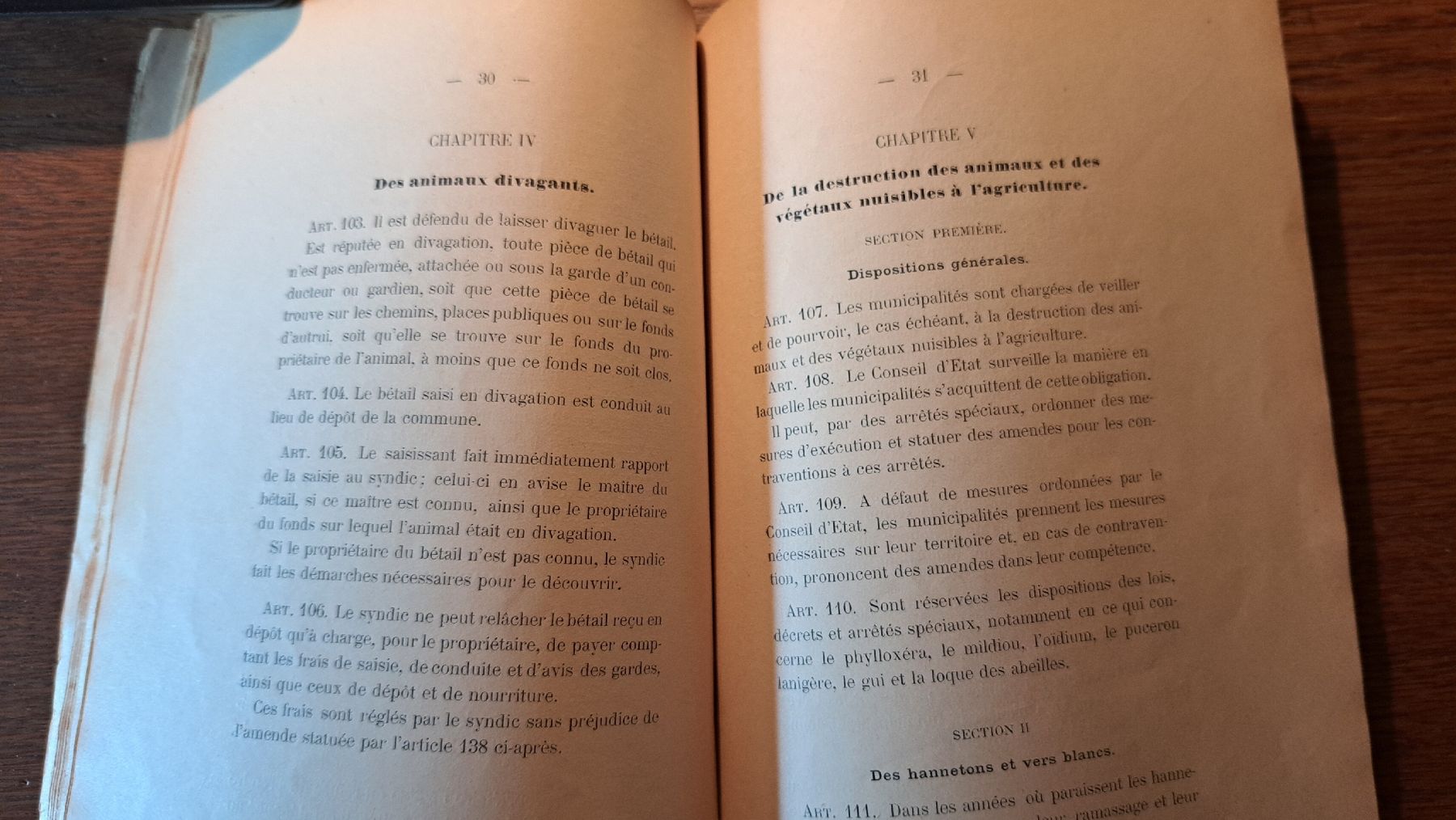 Bücher: Code Rural, édition originale de 1911. Rare!  – Gebraucht aus Pailly von jme99 4