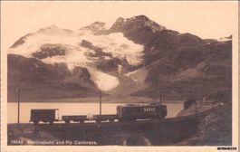 Bahn // Bernina Bahn ca. 1920 Piz Cambrena
